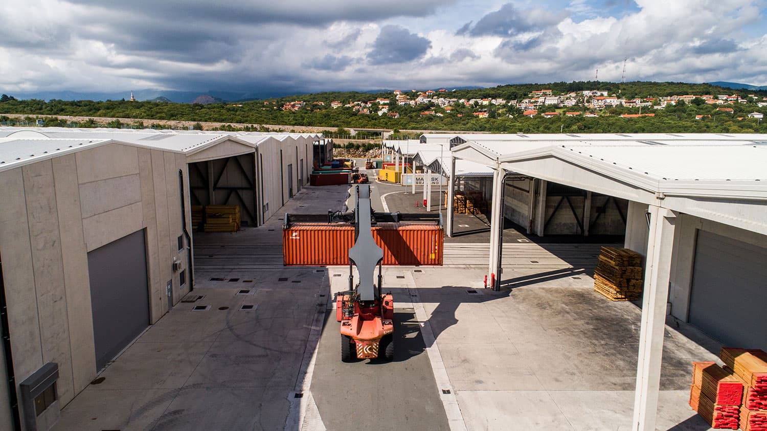 Warehouses in Luka Rijeka
