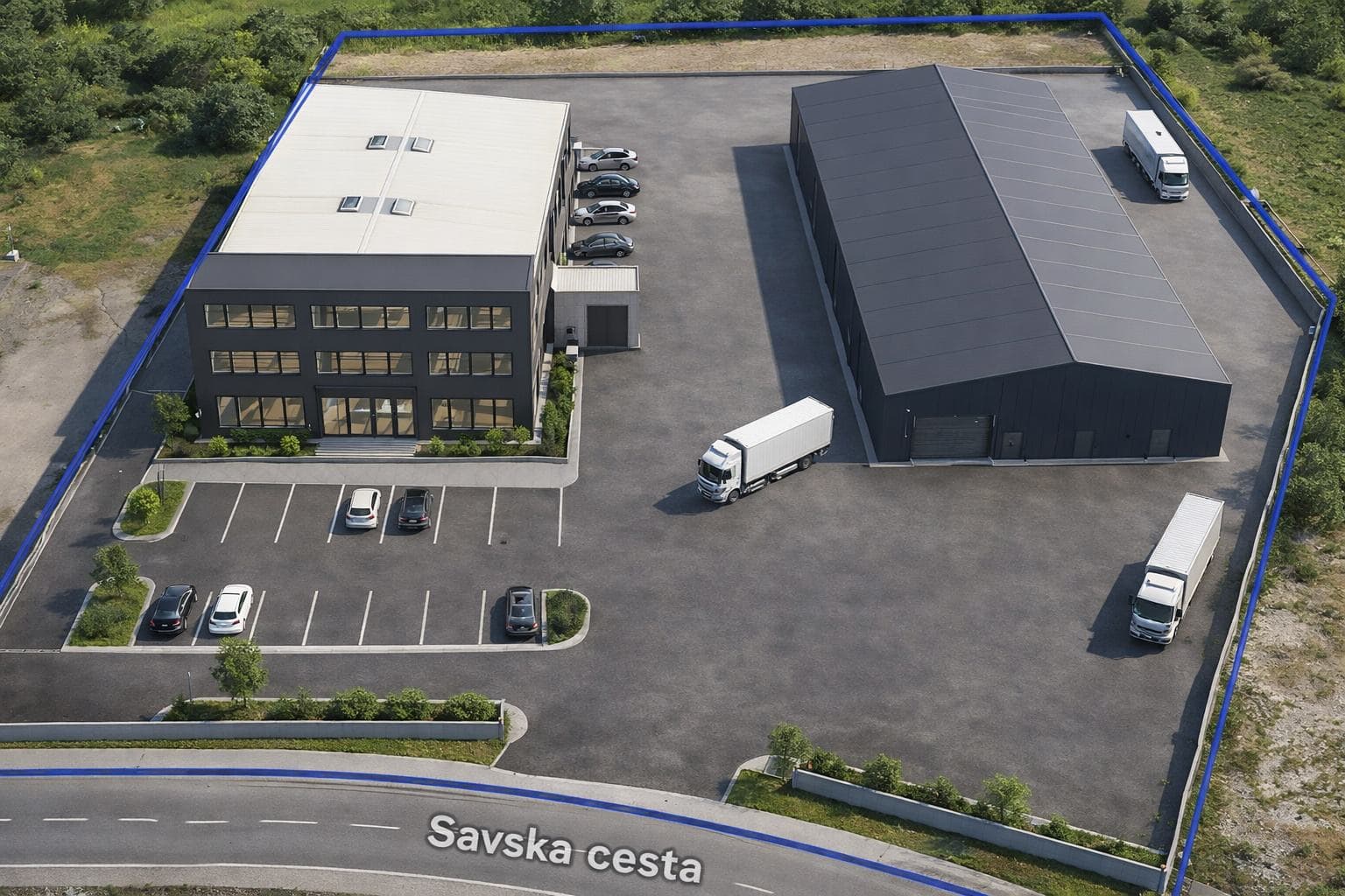 Warehouse on Slavonska avenue
